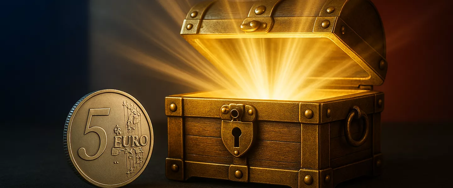 Déposez 5 €, jouez aux meilleurs jeux de hasard