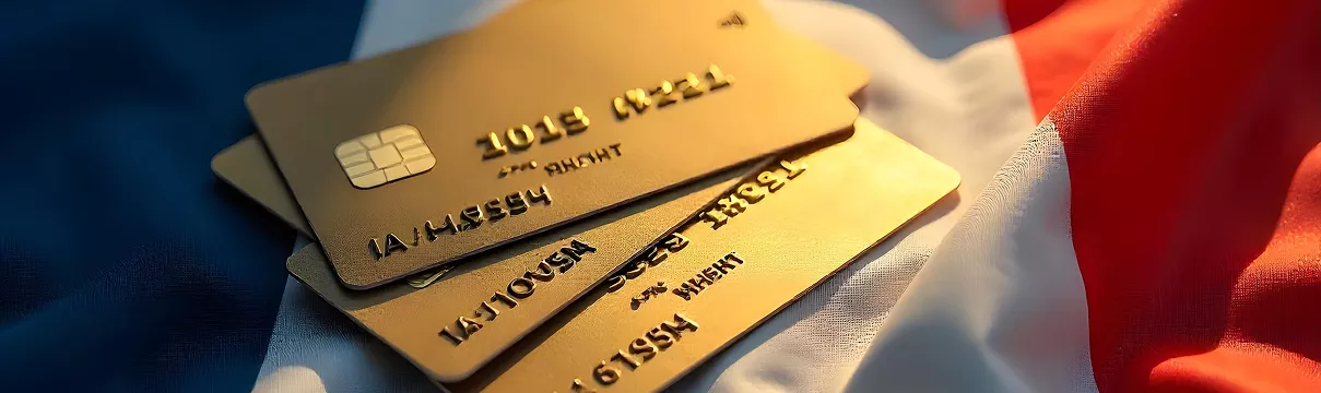 Carte de crédit en gros plan illustrant la sécurité des paiements